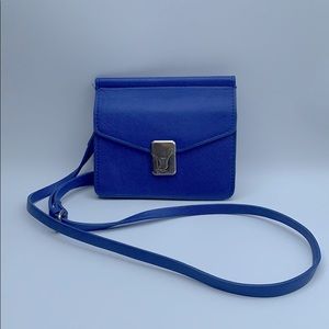 Zara blue crossbody bag